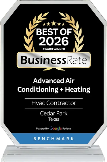 BusinessRate Best of 2026 — Advanced Air Conditioning + Heating