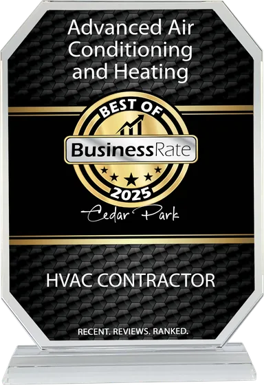 BusinessRate Best of 2025 — Advanced Air Conditioning + Heating