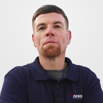 Justin Jordan — HVAC Technician, Advanced Air Conditioning + Heating